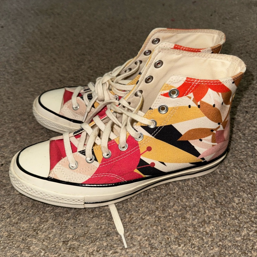 Converse Multicolor High-Top Sneakers